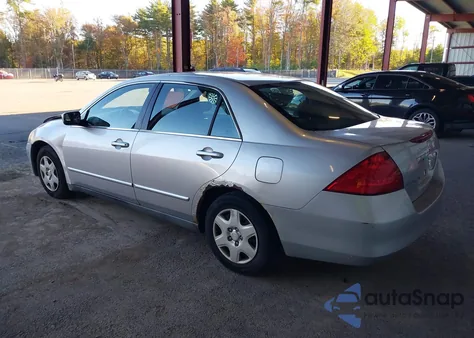 2007 Honda Accord 2.4 Lx from USA, damaged, VIN 1HGCM56477A009843